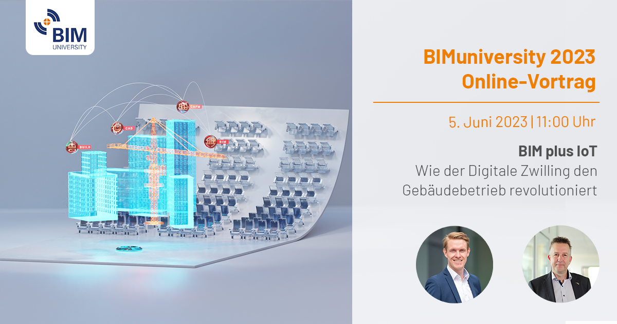 Bimuniversity Bim Plus Iot Wie Der Digitale Zwilling Den